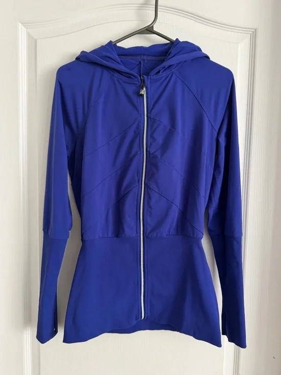 Lululemon Life Your Spirits Full Zip Jacket - Royal Blue - Picture 2 of 9